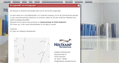 Desktop Screenshot of holtkamp-werbetechnik.de